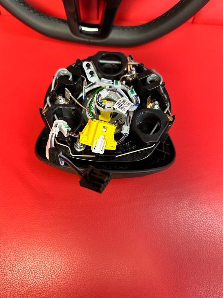 VW SPORT LEDER LENKRAD VW POLO 6C0419091BT MIT AIRBAG FAST NEU Dem v Test Wagen - Obrázek 18