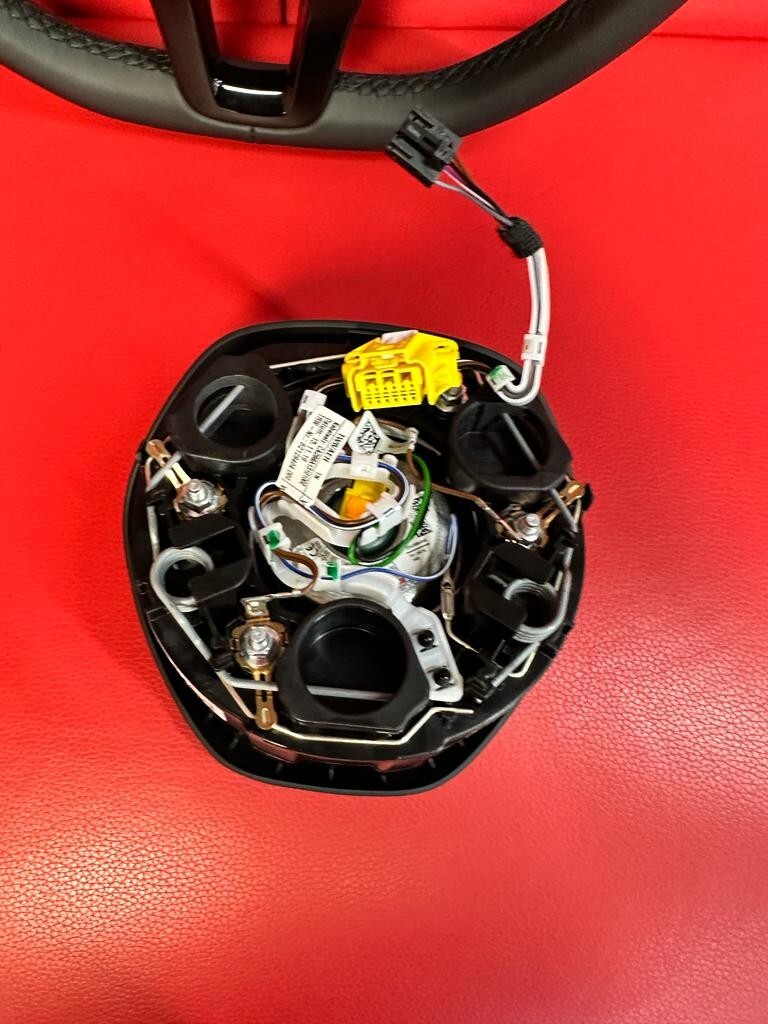 VW SPORT LEDER LENKRAD VW POLO 6C0419091BT MIT AIRBAG FAST NEU Dem v Test Wagen - Obrázek 19