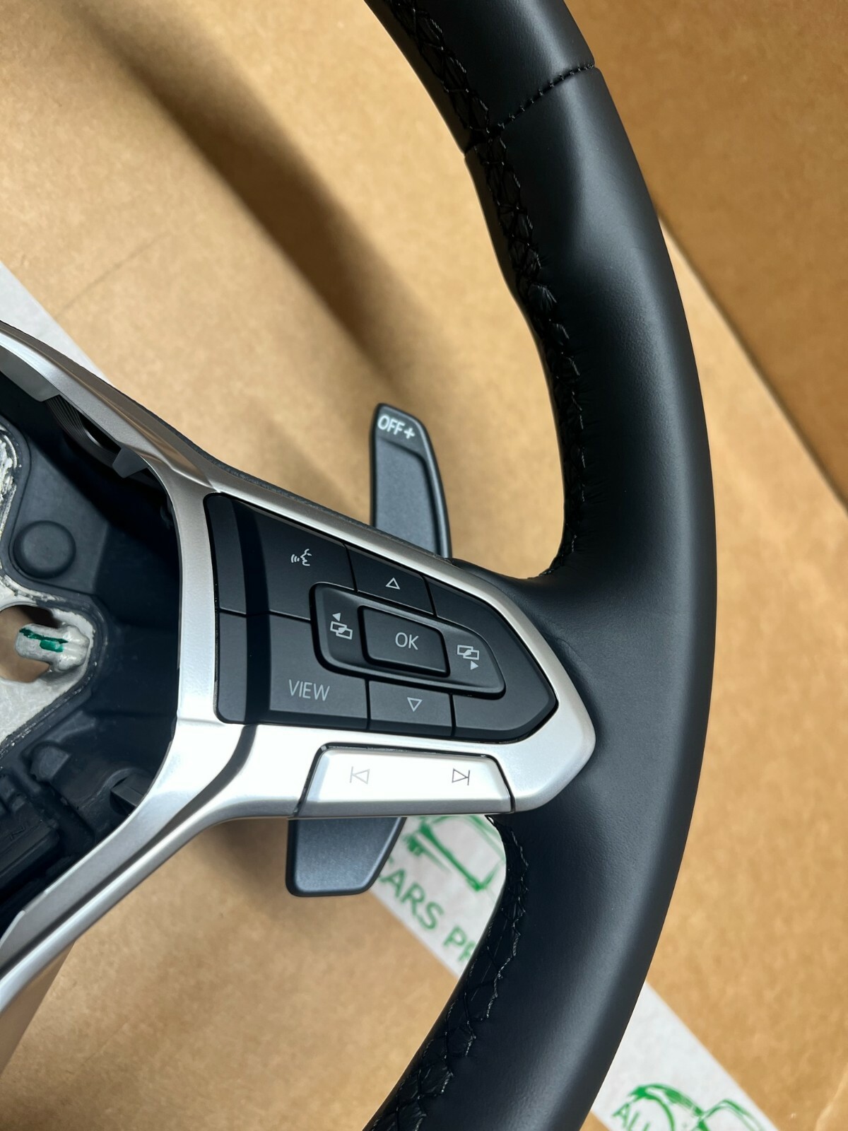 VW SPORT LENKRAD LEDER GTI MIT DSG R PADDELS 2GM419089T ORIG.NEU!!! - Obrázek 5