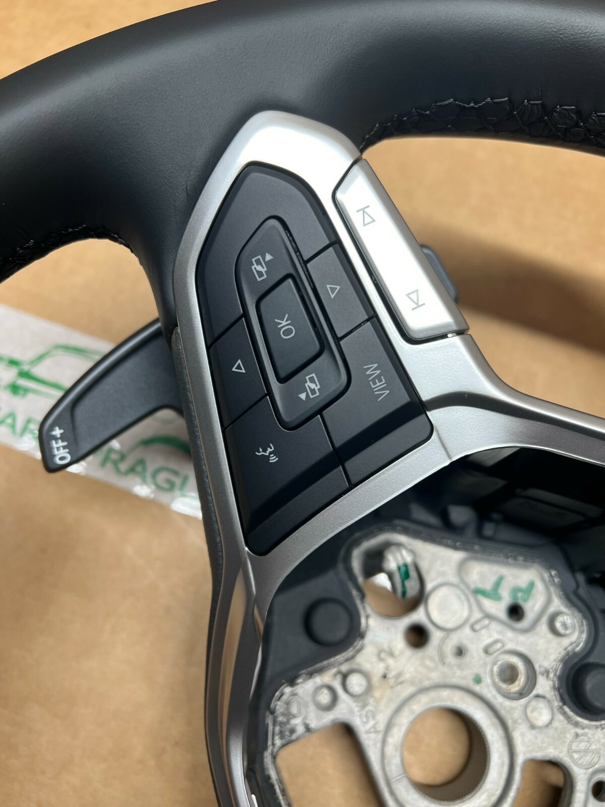 VW SPORT LENKRAD LEDER GTI MIT DSG R PADDELS 2GM419089T ORIG.NEU!!! - Obrázek 7