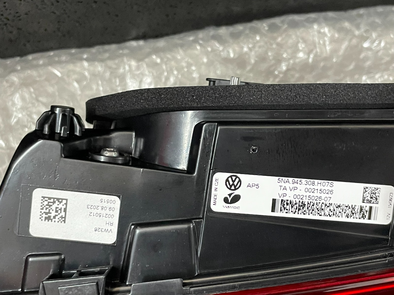 VW TIGUAN 5N FACELIFT IQ SCHEINWERFERN KOMPLETE SATZ VORN + HINTEN ORIG. VW NEU - Obrázek 15