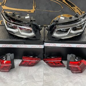 VW TIGUAN 5N FACELIFT  IQ SCHEINWERFERN KOMPLETE SATZ VORN + HINTEN ORIG. VW NEU