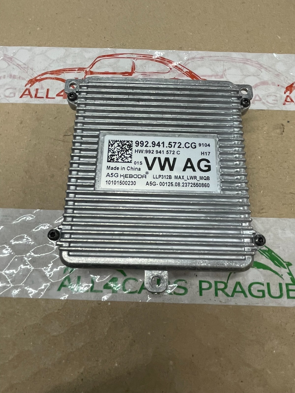 VW TIGUAN LEISTUNGSMODUL FÜR HAUPTLICHTELEKTRONIK LED PDLS+ 992941572CG ORIG.NEU - Obrázek 7