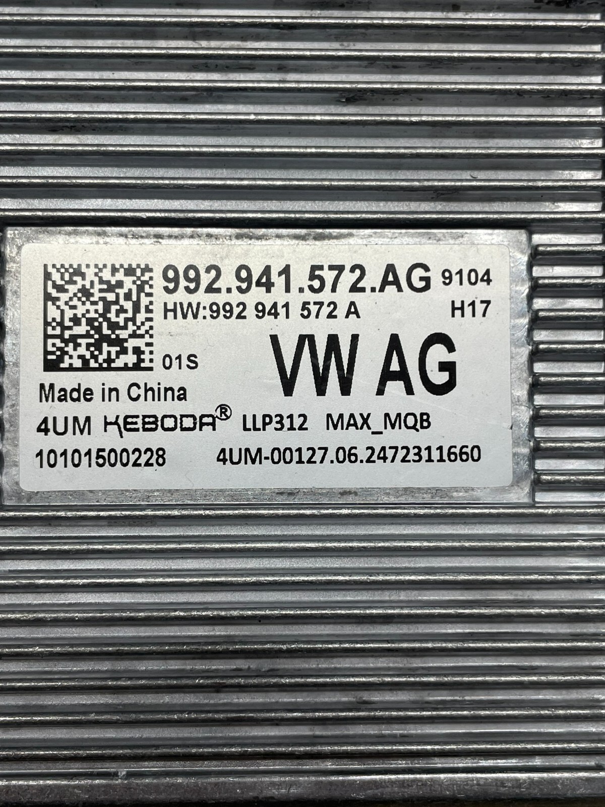 VW TIGUAN TRANSPORTER BUZZ LEISTUNGSMODUL FÜR SCHEINWERFER 992941572AG TEST CAR - Obrázek 7