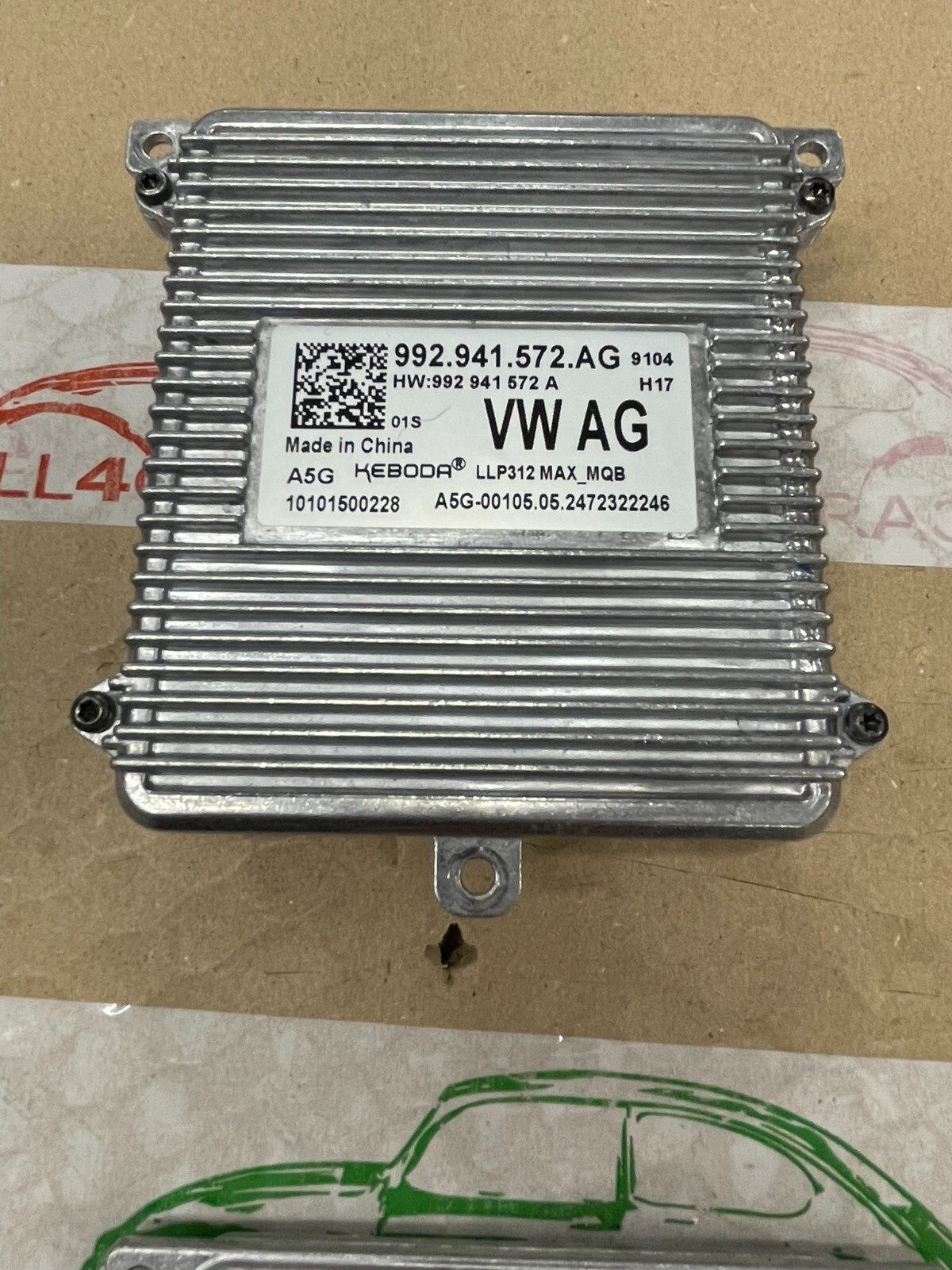 VW TIGUAN VW ID 3,4,BUZZ,TRCM LEISTUNGSMODUL FÜR SCHEINWERFER 992941572AG VW NEU - Obrázek 11