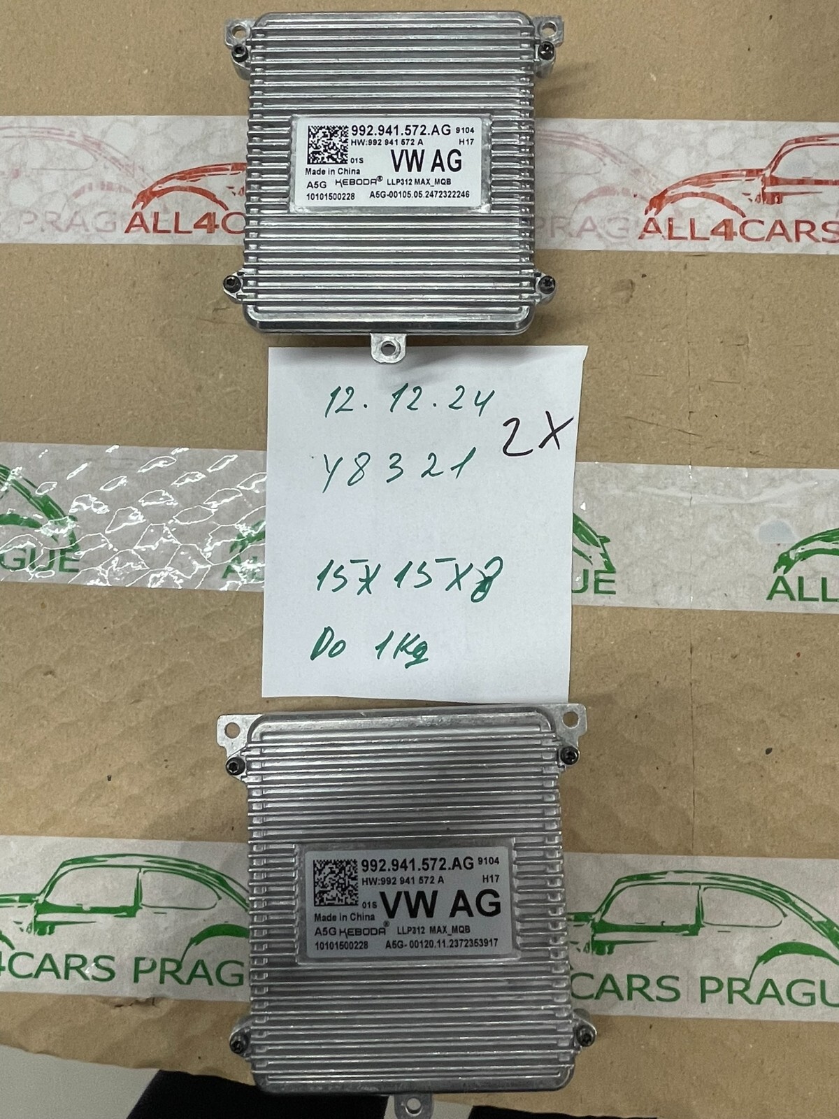 VW TIGUAN VW ID 3,4,BUZZ,TRCM LEISTUNGSMODUL FÜR SCHEINWERFER 992941572AG VW NEU - Obrázek 14