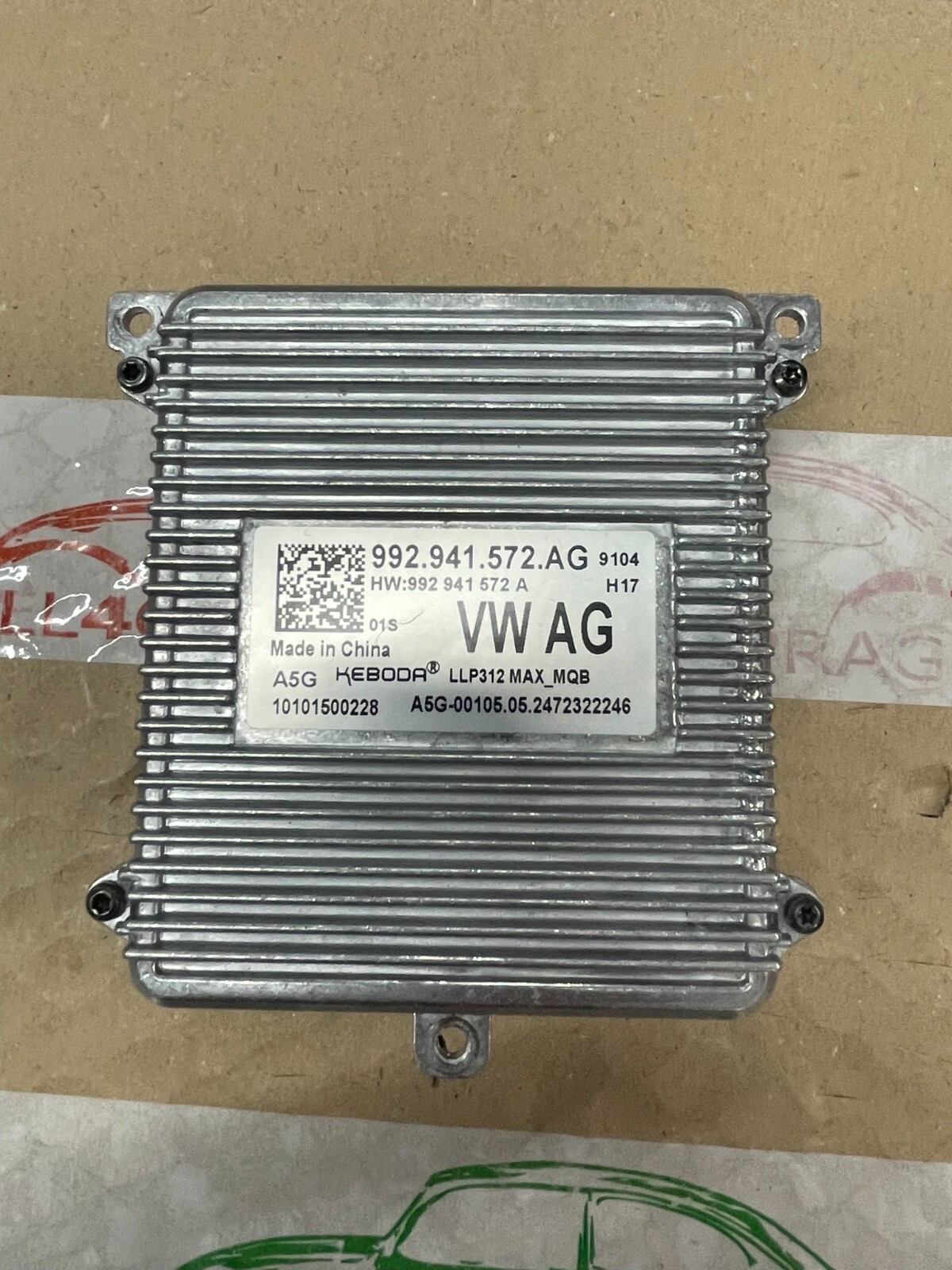 VW TIGUAN VW ID 3,4,BUZZ,TRCM LEISTUNGSMODUL FÜR SCHEINWERFER 992941572AG VW NEU - Obrázek 9