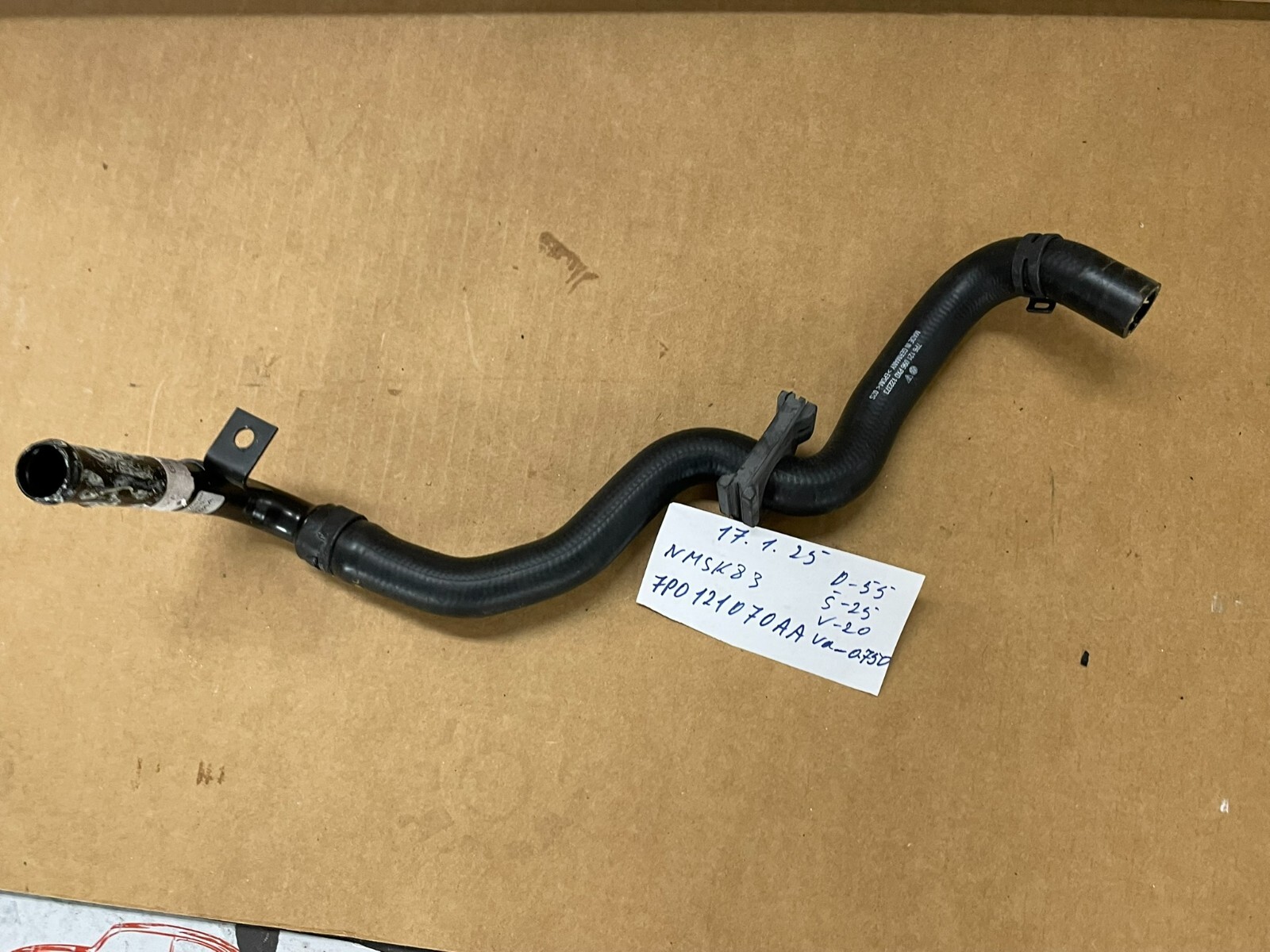 VW TOUAREG 3.0 BENZIN KÜHLMITTELROHR 7P0121070AA + 7P6121096 DEMONT TEST WAGEN - Obrázek 17