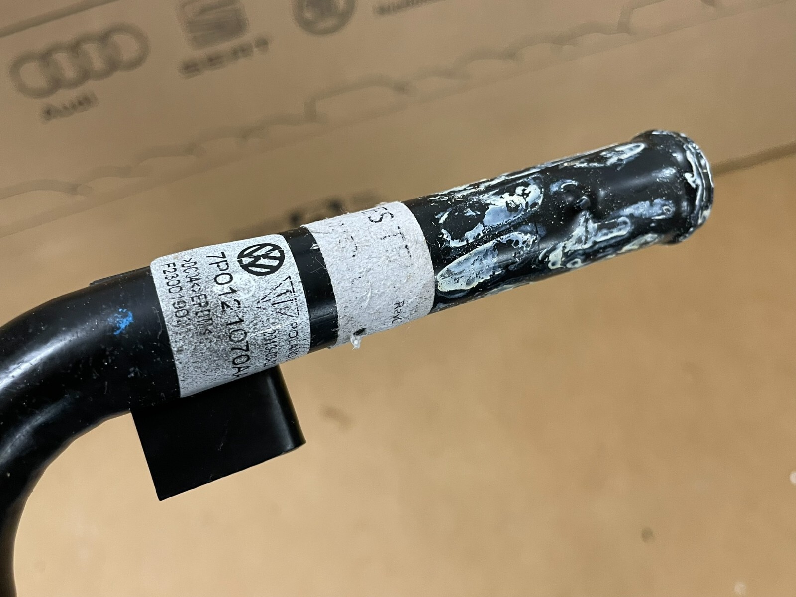 VW TOUAREG 3.0 BENZIN KÜHLMITTELROHR 7P0121070AA + 7P6121096 DEMONT TEST WAGEN - Obrázek 5