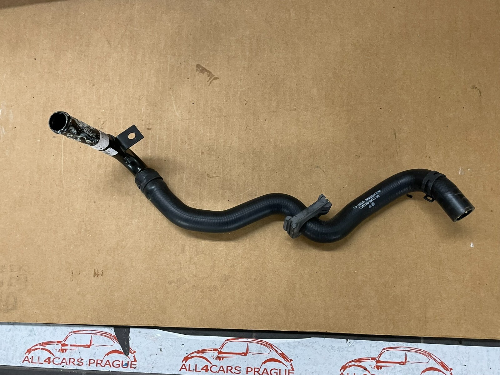 VW TOUAREG 3.0 BENZIN KÜHLMITTELROHR 7P0121070AA + 7P6121096 DEMONT TEST WAGEN