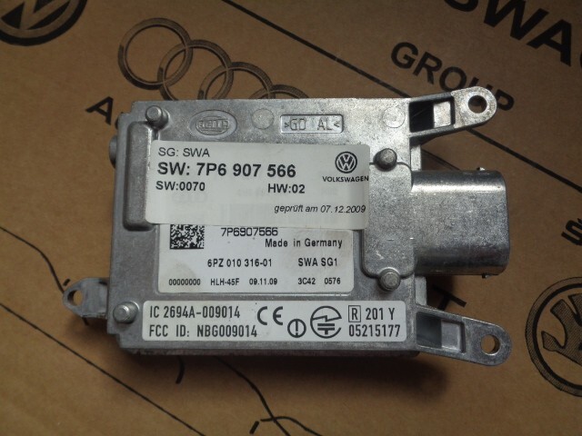 VW TOUAREG 7P STEUERGERÄT SPURWECHSELASSISTENT LINKS 7P6907566 Fast Neu Test Car - Obrázek 3