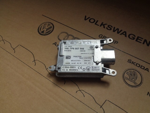 VW TOUAREG 7P STEUERGERÄT SPURWECHSELASSISTENT LINKS 7P6907566 Fast Neu Test Car