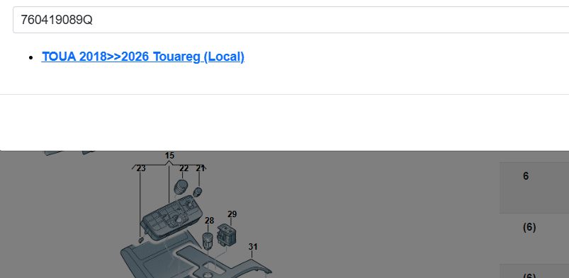 VW TOUAREG CR7 LENKRAD R LEDER SPORT MIT R GROSSEN PADELS 760419089Q FAST NEU - Obrázek 4