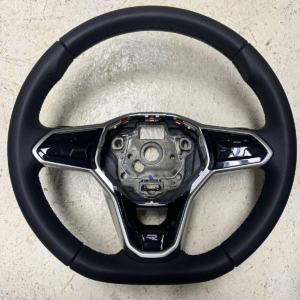 VW TOUAREG CR7 LENKRAD R LEDER  SPORT MIT R GROSSEN PADELS 760419089Q FAST NEU