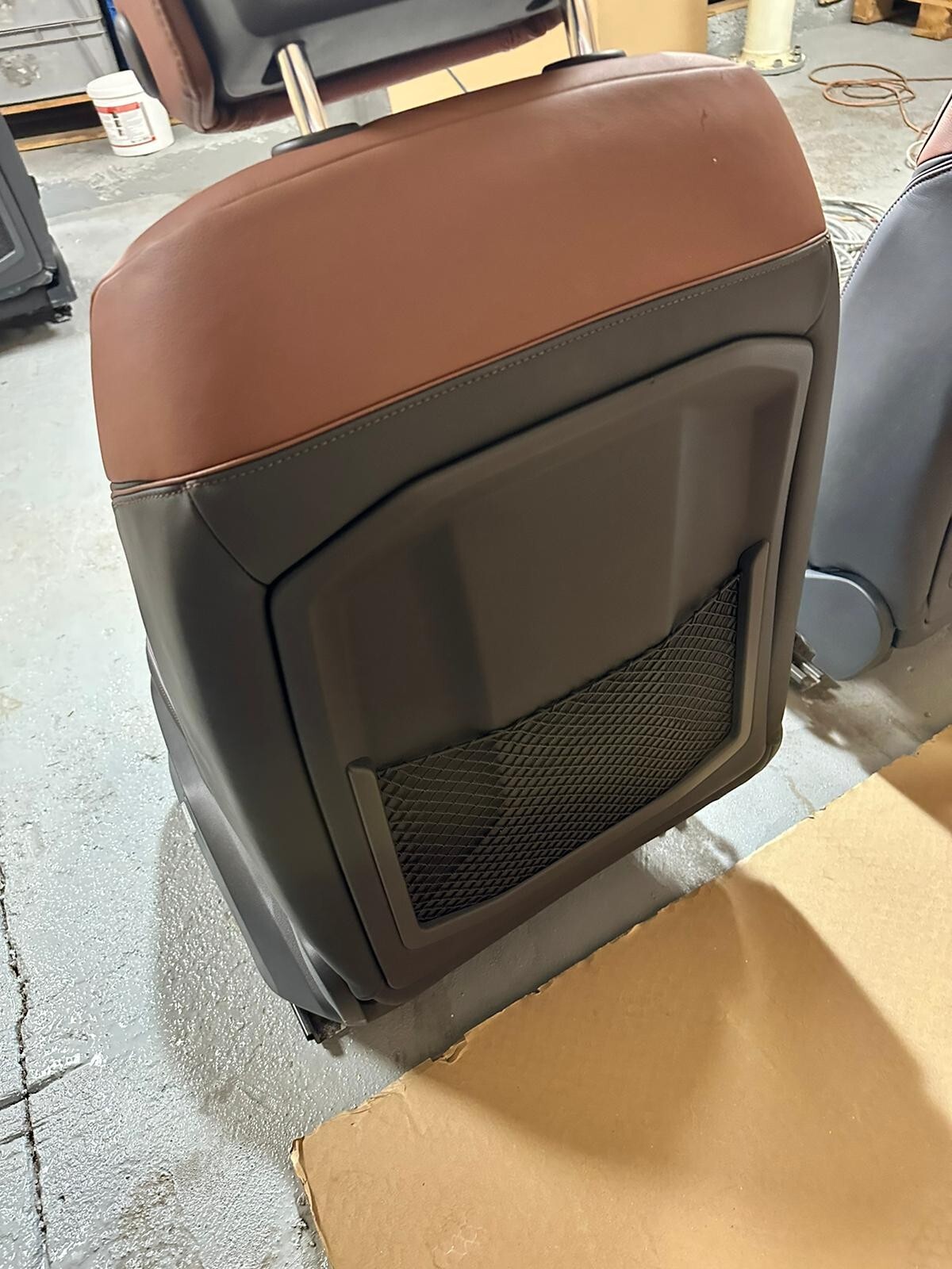 VW TOUAREG III CR7 760 SITZE SPORT LEDER SITZEN BRAUN LEDER VON TEST WAGEN!! - Obrázek 16