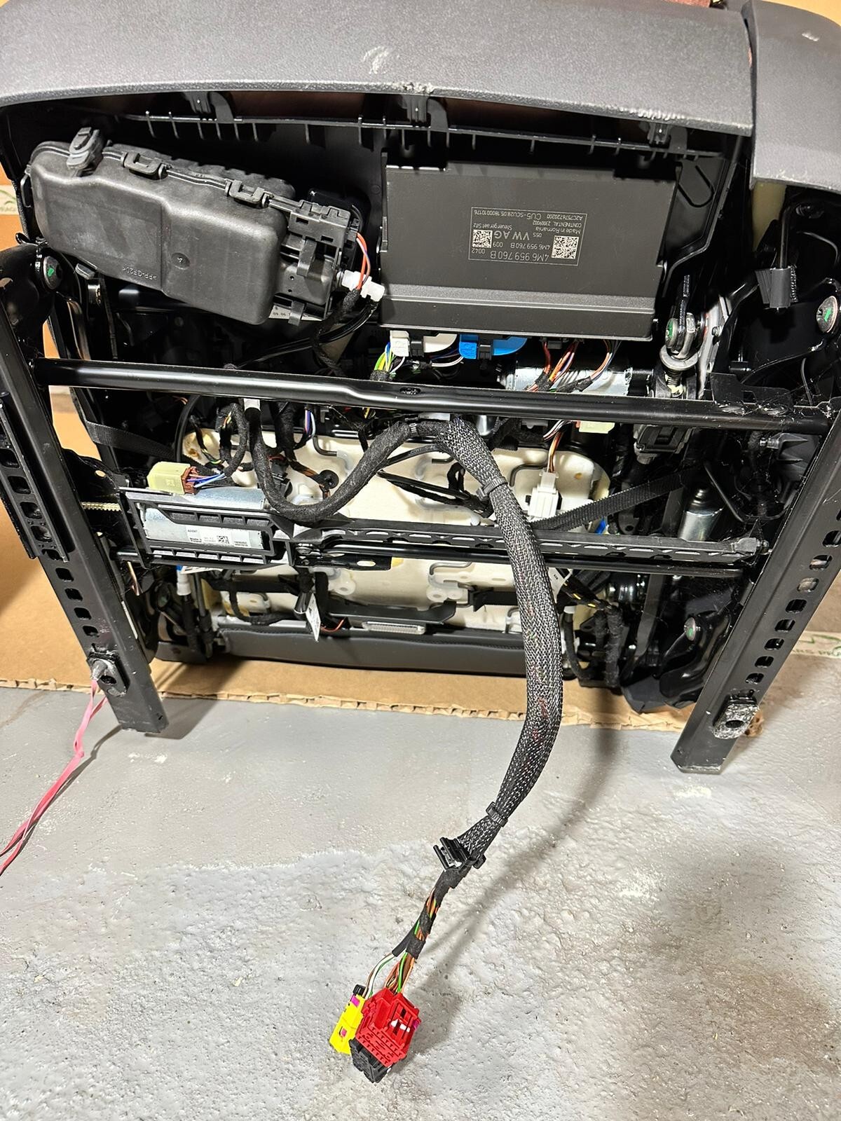 VW TOUAREG III CR7 760 SITZE SPORT LEDER SITZEN BRAUN LEDER VON TEST WAGEN!! - Obrázek 21