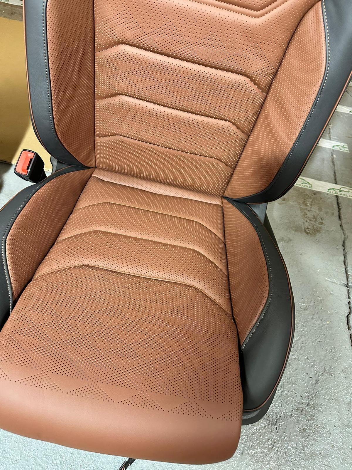 VW TOUAREG III CR7 760 SITZE SPORT LEDER SITZEN BRAUN LEDER VON TEST WAGEN!! - Obrázek 9