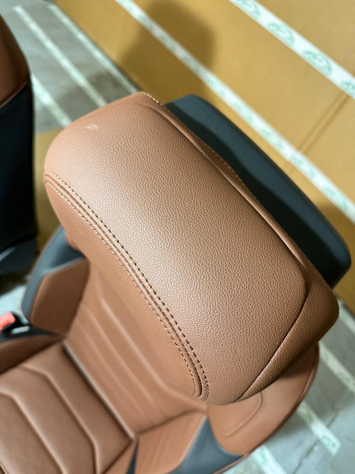 VW TOUAREG III CR7 760 SITZE SPORT LEDER SITZEN BRAUN LEDER VON TEST WAGEN!! - Obrázek 10