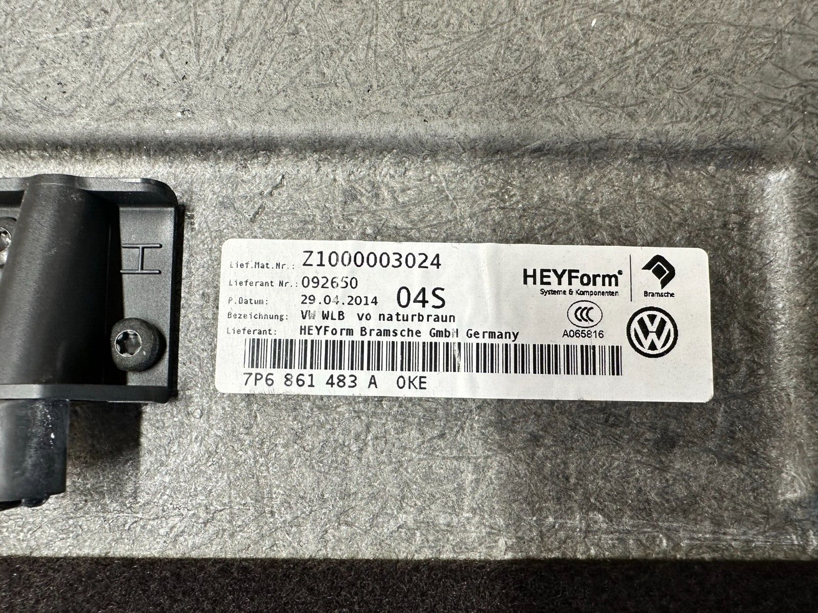 VW TOUAREG LADEBODEN KOFFERRAUM BODEN VARIABEL NATURBRAUN 7P6861484A 7P6861483A - Obrázek 7