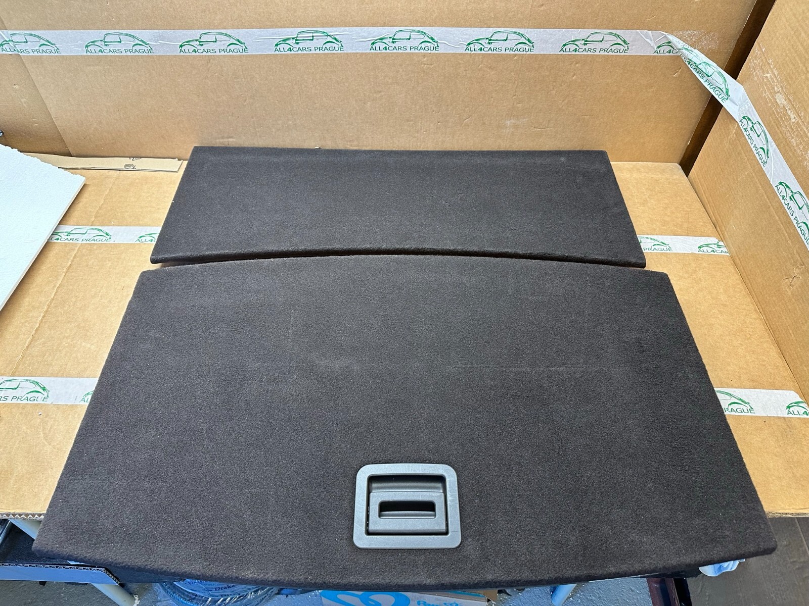 VW TOUAREG LADEBODEN KOFFERRAUM BODEN VARIABEL NATURBRAUN 7P6861484A 7P6861483A