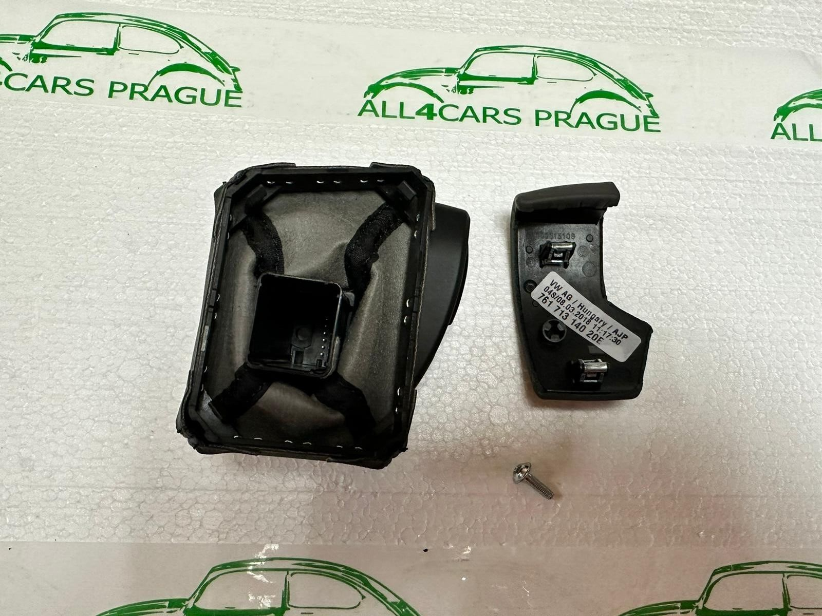 VW TOUAREG RLINE SCHALTKNAUF SCHALTHEBEL LEDER AUTOMATIK 761713139A ORIG.NEU!! - Obrázek 4