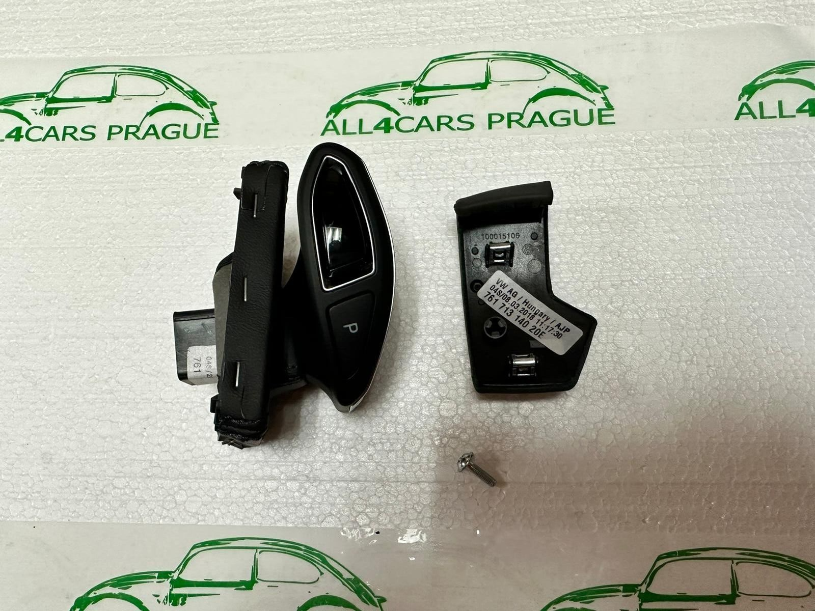 VW TOUAREG RLINE SCHALTKNAUF SCHALTHEBEL LEDER AUTOMATIK 761713139A ORIG.NEU!! - Obrázek 6