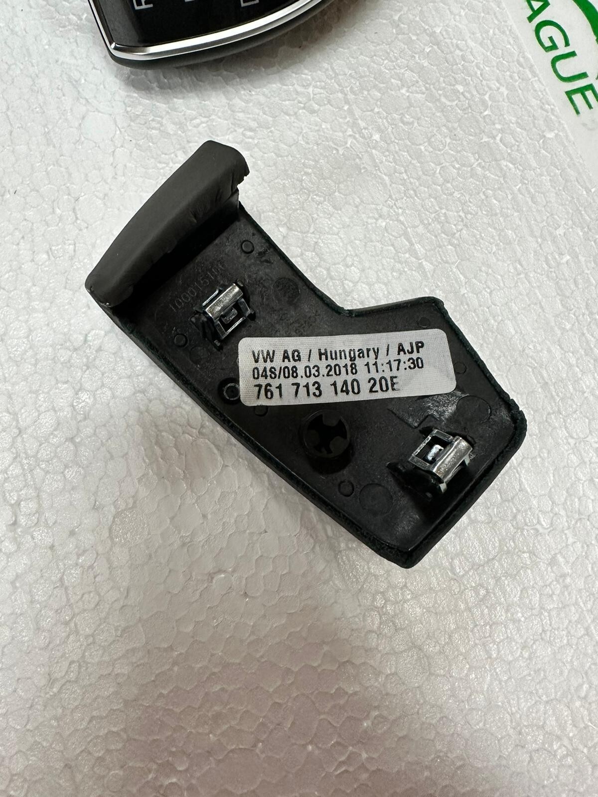 VW TOUAREG RLINE SCHALTKNAUF SCHALTHEBEL LEDER AUTOMATIK 761713139A ORIG.NEU!! - Obrázek 8