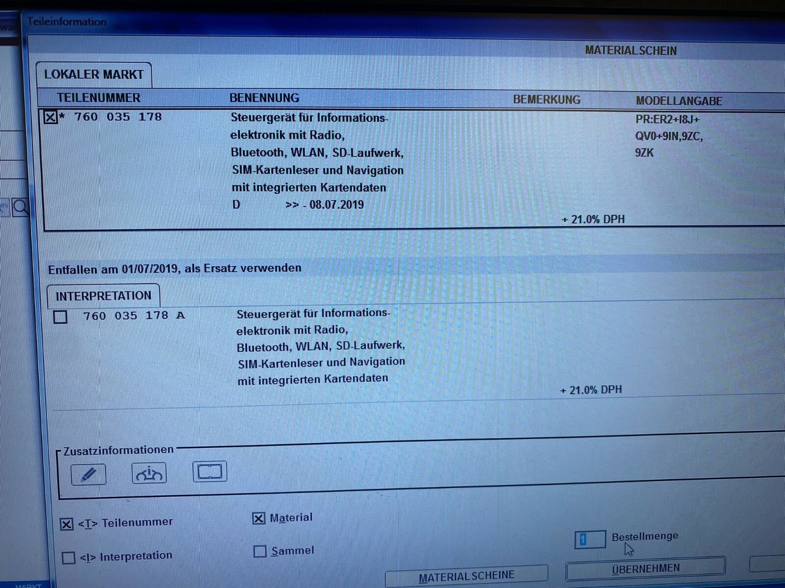 VW TOUAREG STEUERGERÄT INFORMATIONSELEKTRONIK NAVIGATION 760035178 ORIGINAL NEU! - Obrázek 9