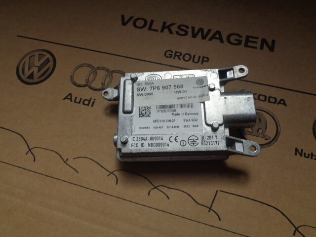 VW TOUAREG STEUERGERÄT SPURWECHSELASSISTENT 7P6907568 Fast Neu dem vom Test Car