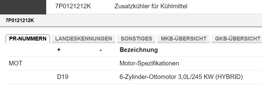 VW TOUAREG ZUSATZKÜHLER FÜR KÜHLMITTEL 3.0 L BENZIN RECHTS 7P0121212K TEST ORIG - Obrázek 8