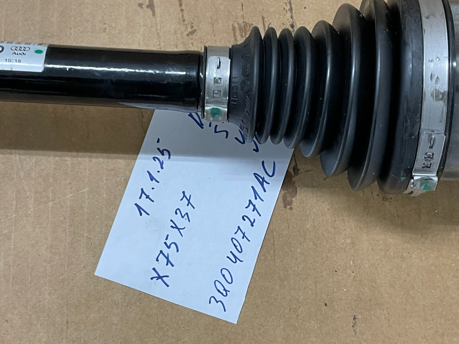 3Q0407271AC AUDI VW ŠKODA SEAT GELENKWELLE MIT GLEICHLAUFGELENKEN 3Q0407271AC - Obrázek 15