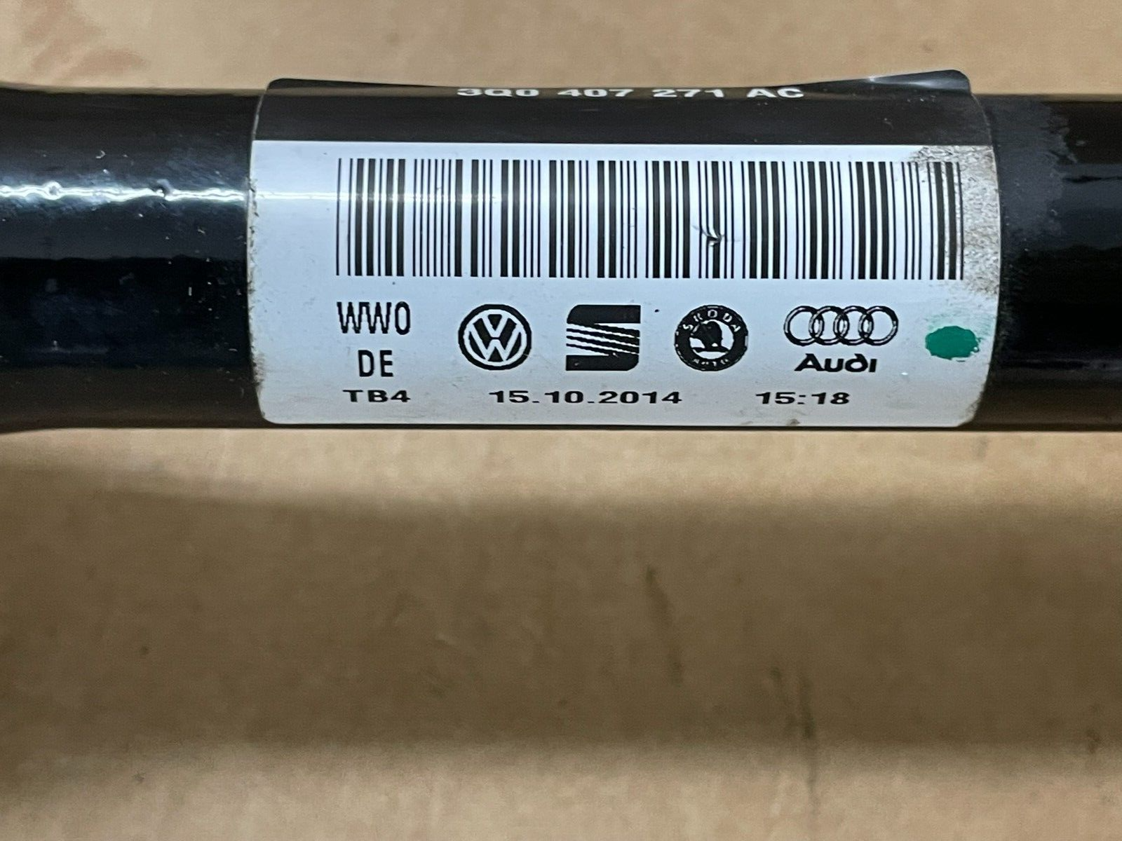 3Q0407271AC AUDI VW ŠKODA SEAT GELENKWELLE MIT GLEICHLAUFGELENKEN 3Q0407271AC - Obrázek 4