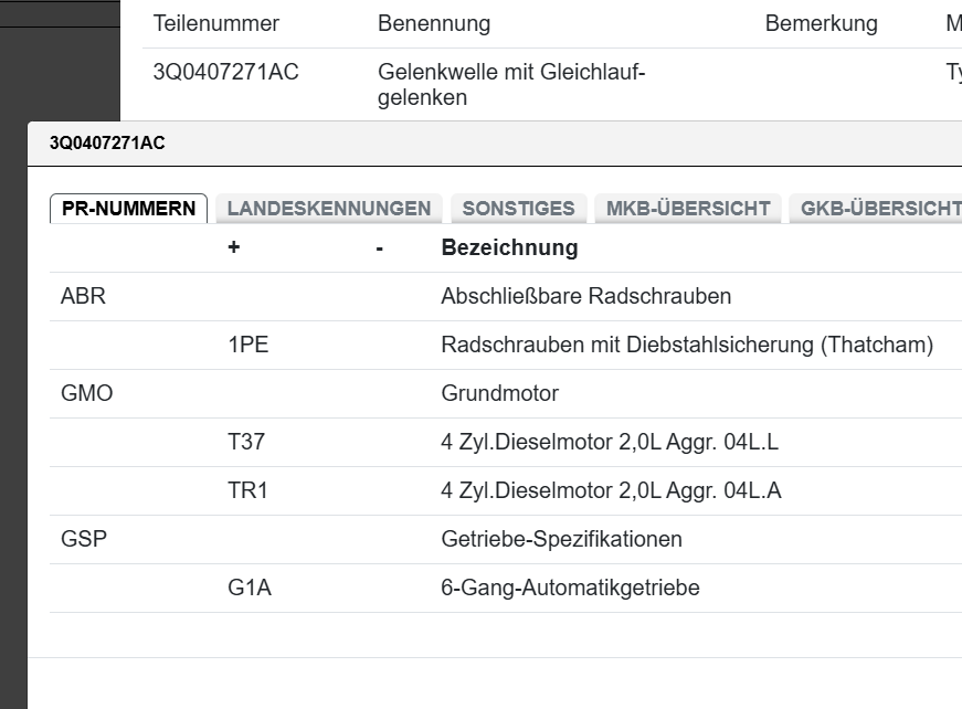 3Q0407271AC AUDI VW ŠKODA SEAT GELENKWELLE MIT GLEICHLAUFGELENKEN 3Q0407271AC - Obrázek 6
