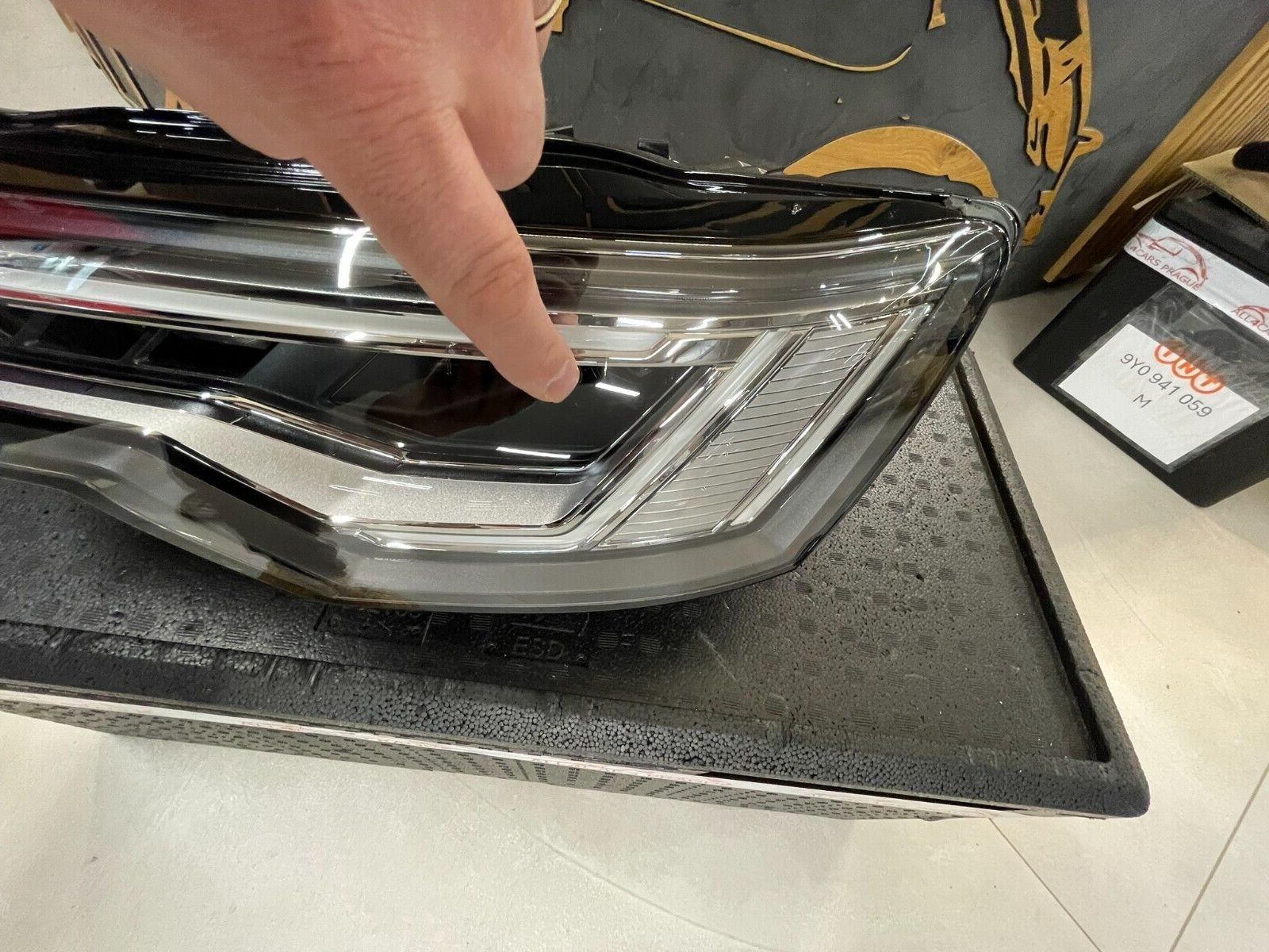 4K0941039H AUDI A6 C8 HEADLIGHT MATRIX BEAM FRONT LEFT 4K0941039H NEW ORIG. AUDI - Obrázek 22