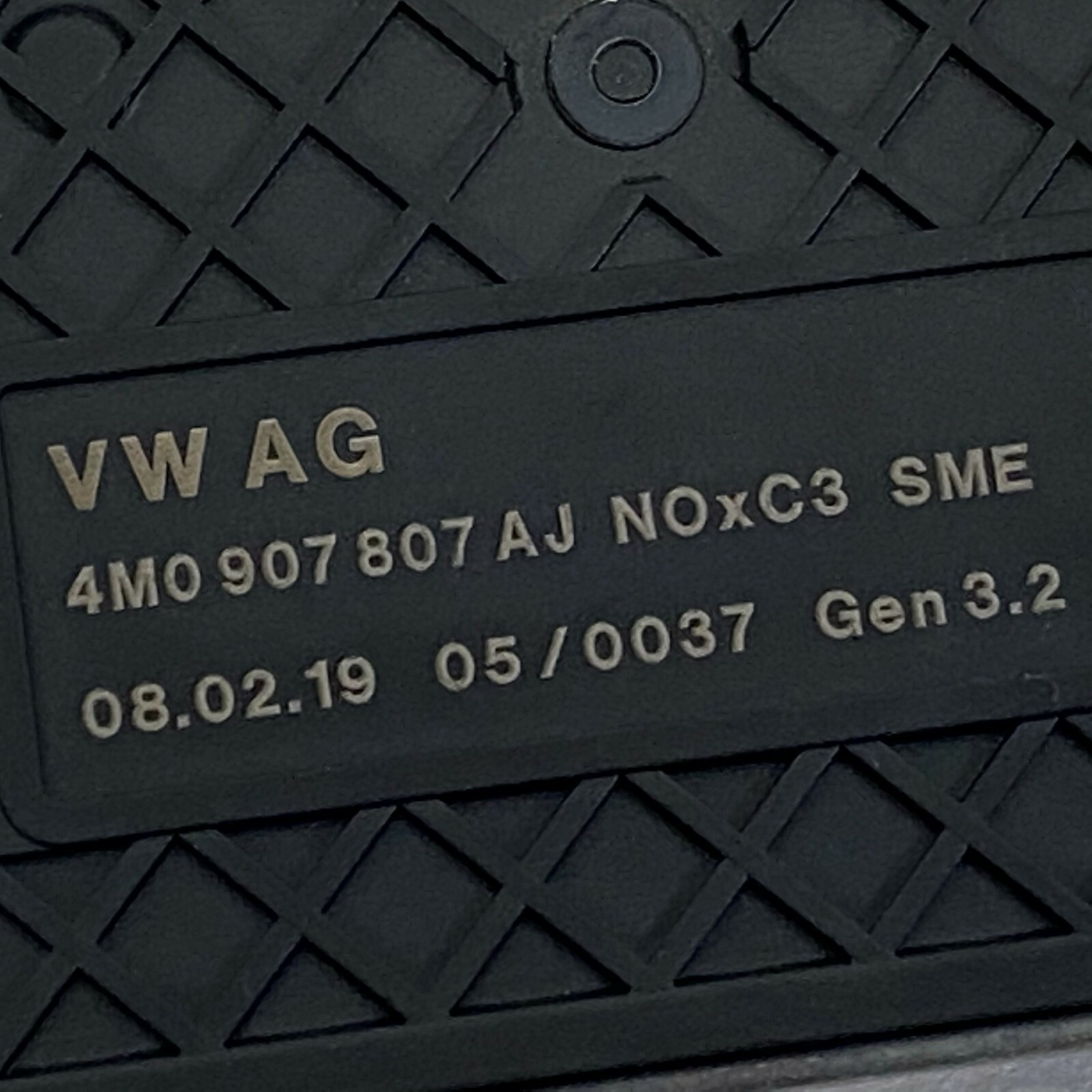 4M0907807AJ VW TOUAREG NOX SENZOR 4M0907807AJ NOX SENSOR LAMBDASONDE ORIG.VW NEU - Obrázek 3