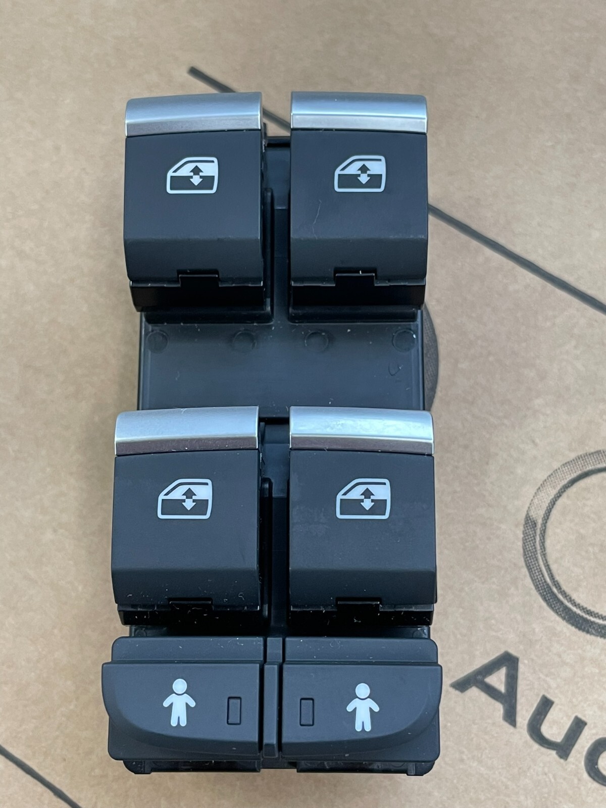 4M0959851B AUDI Q7 Q5 A5 A4 SCHALTER ELEKTRISCHEN FENSTERHEBER FAHR.SEITE OE NEU - Obrázek 12