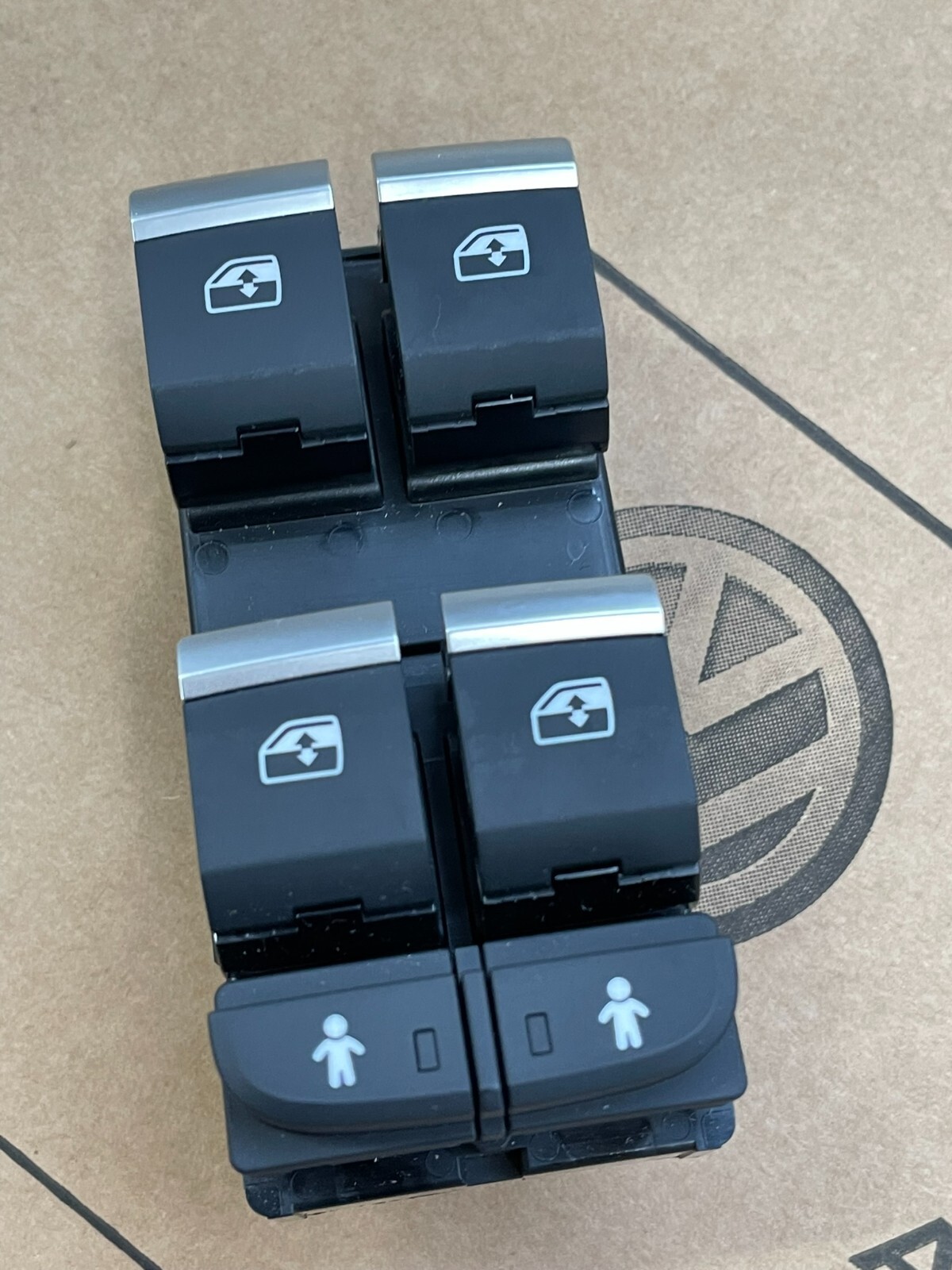 4M0959851B AUDI Q7 Q5 A5 A4 SCHALTER ELEKTRISCHEN FENSTERHEBER FAHR.SEITE OE NEU