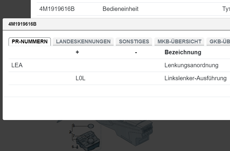 4M1919616B AUDI Q7 4M LAUTSTÄRKEREGLER SCHALTTAFEL 4M1919616B Fast Neu Test Car - Obrázek 6