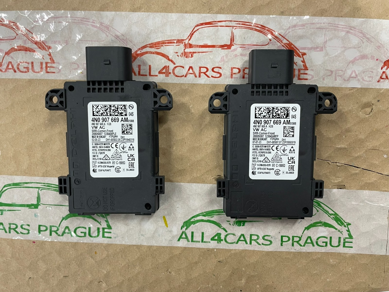 4N0907669AM PORSCHE RADARSENSOR SPURWECHSLER ASSISTENT VORN LINKS ODER RECHTS - Obrázek 3