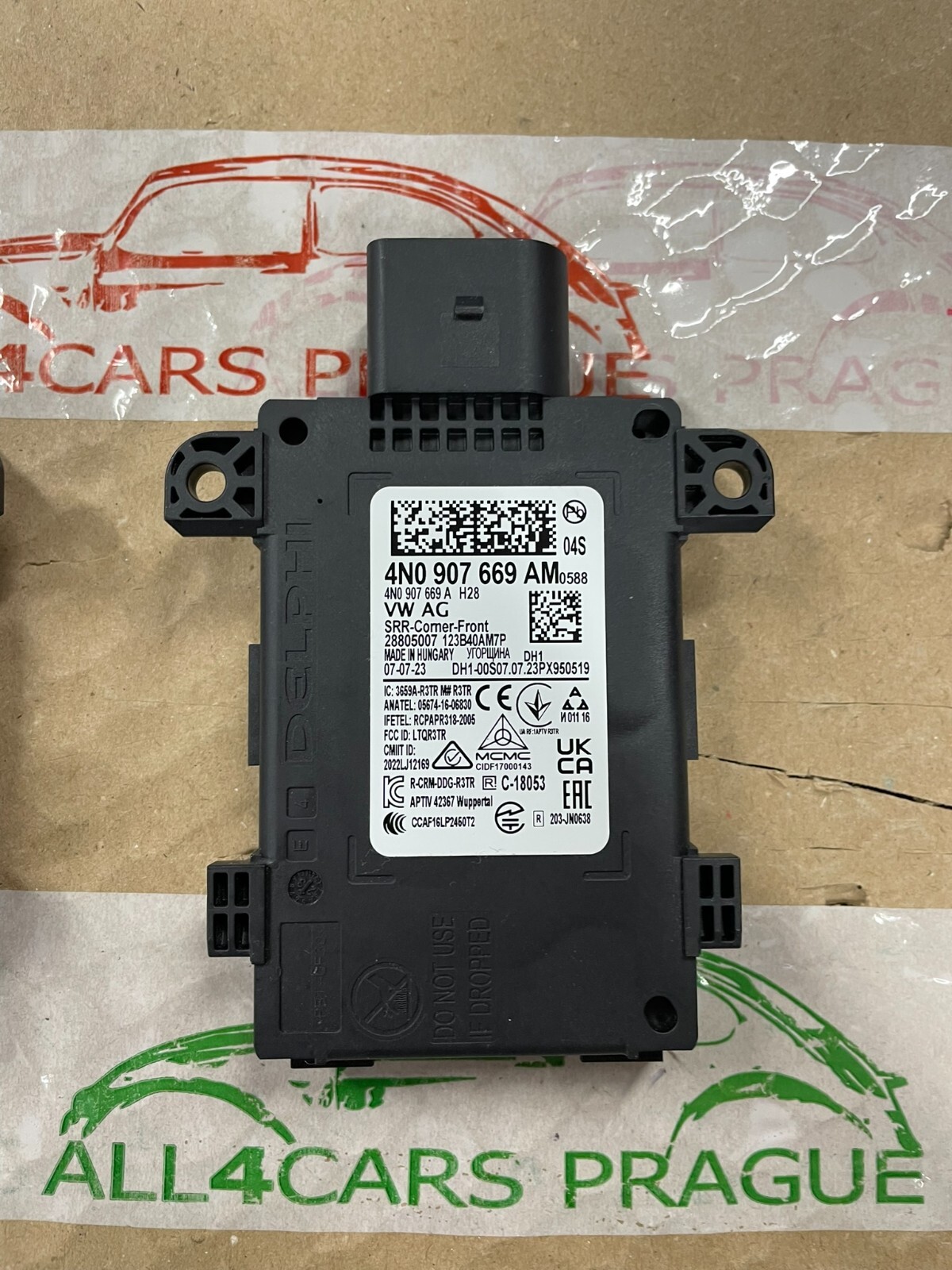 4N0907669AM PORSCHE RADARSENSOR SPURWECHSLER ASSISTENT VORN LINKS ODER RECHTS - Obrázek 4