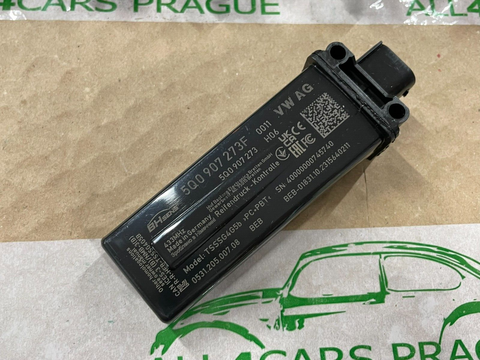 5Q0907273F VW ŠKODA RDKS TPMS REIFENDRUCKMODUL GERÄT NEU ! ORIGINAL ! 5Q0907273F - Obrázek 13