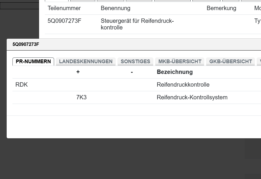 5Q0907273F VW ŠKODA RDKS TPMS REIFENDRUCKMODUL GERÄT NEU ! ORIGINAL ! 5Q0907273F - Obrázek 6