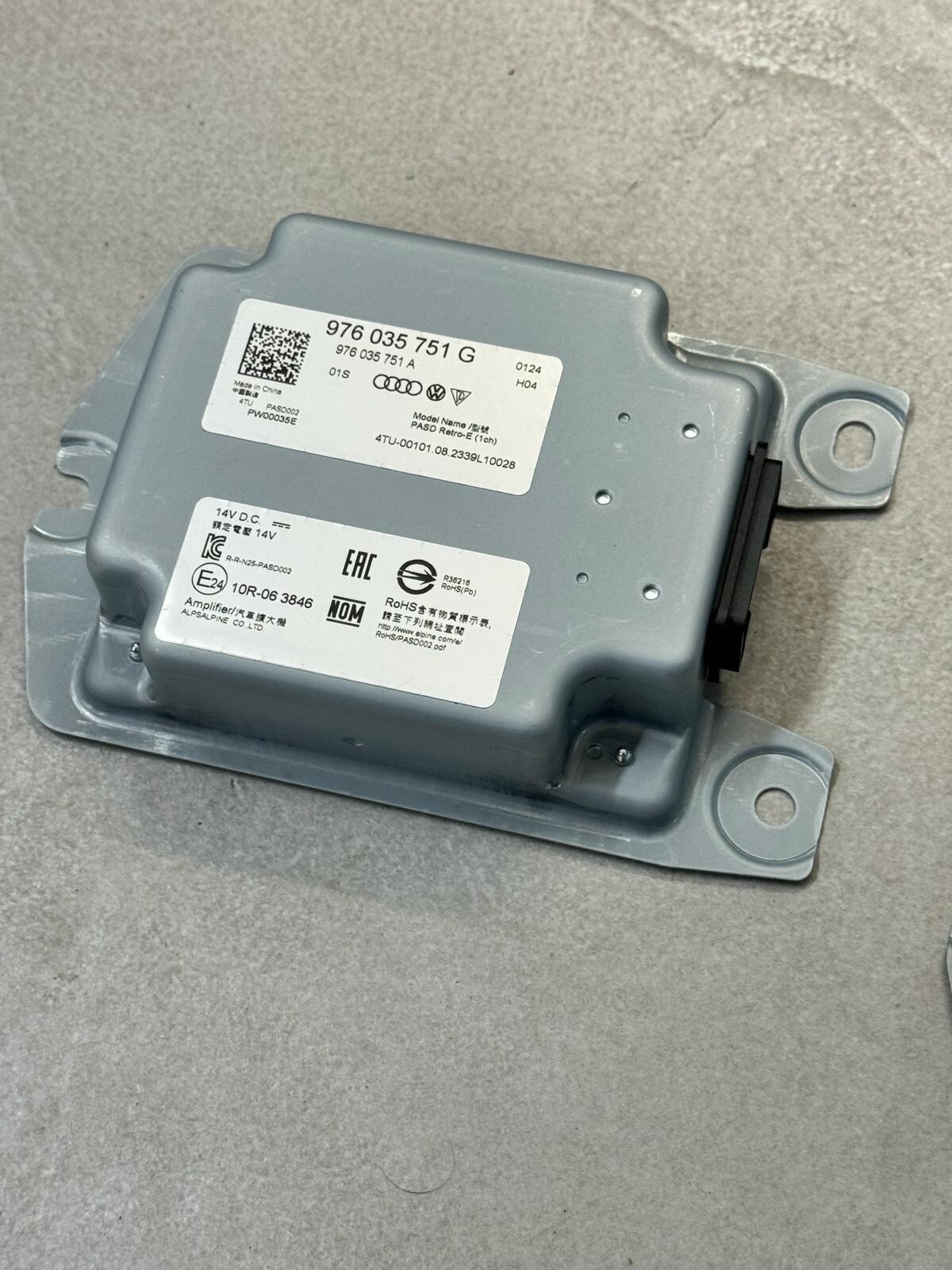 976035751G PORSCHE STEUERGERÄT FÜR MOTOR GERÄUSCHER ZEUGUNG 976035751G ORIG.NEU! - Obrázek 7