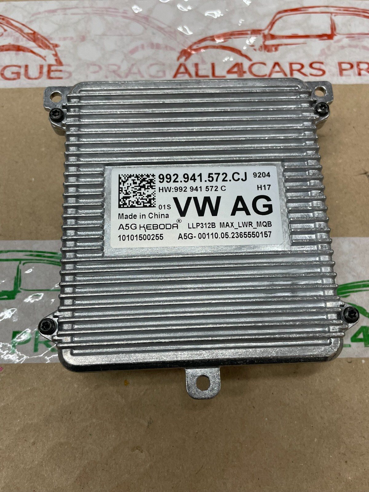 992941572CJ ŠKODA KODIAQ OCTAVIA KAROQ SCHEINWERFER STEUERGERÄT 992941572CJ ORIG - Obrázek 8