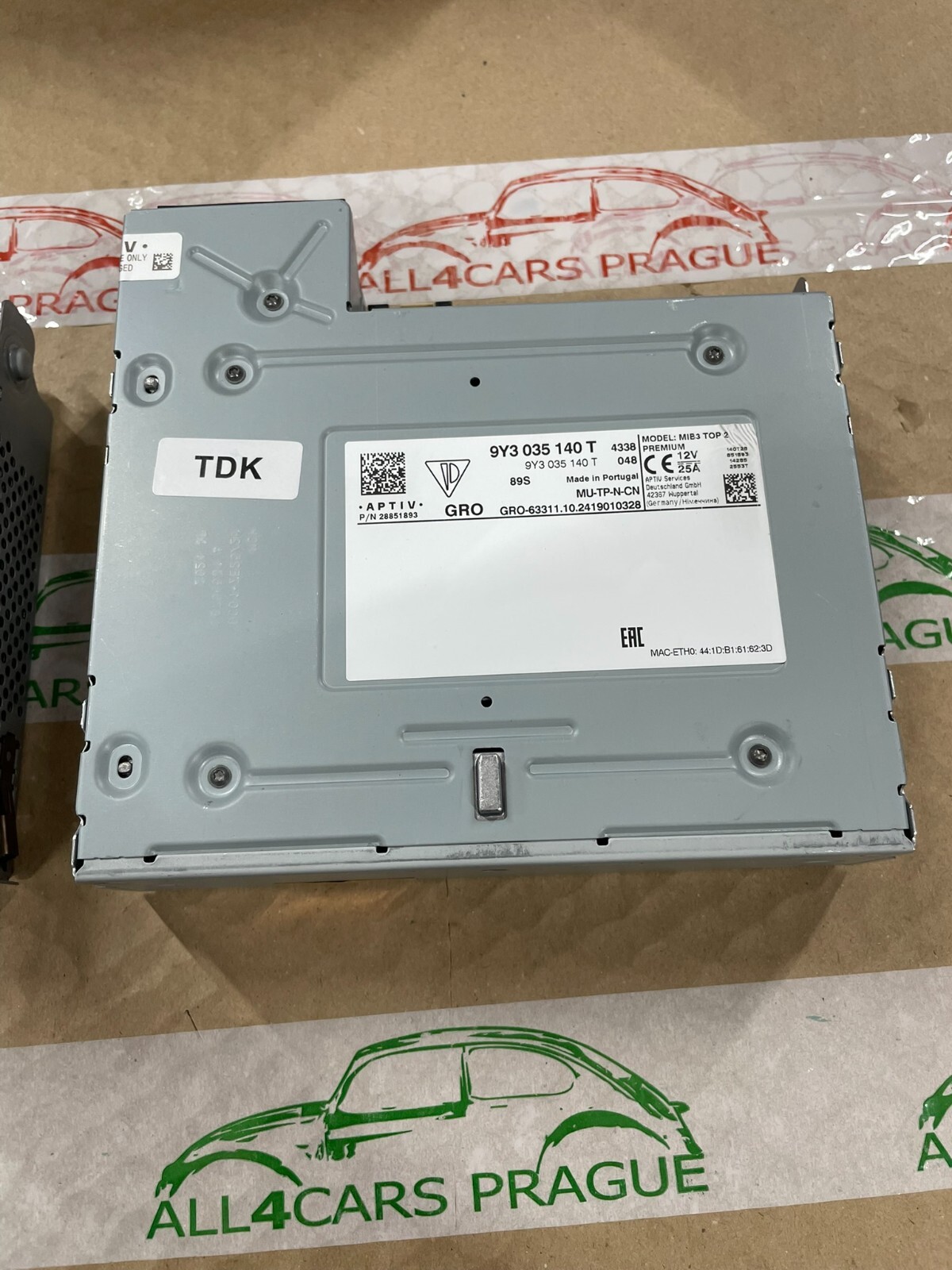 9Y3035140T PORSCHE MMI ZENTRALRECHNER - CENTRAL COMPUTER 9Y3035140T ORIG NEU !!