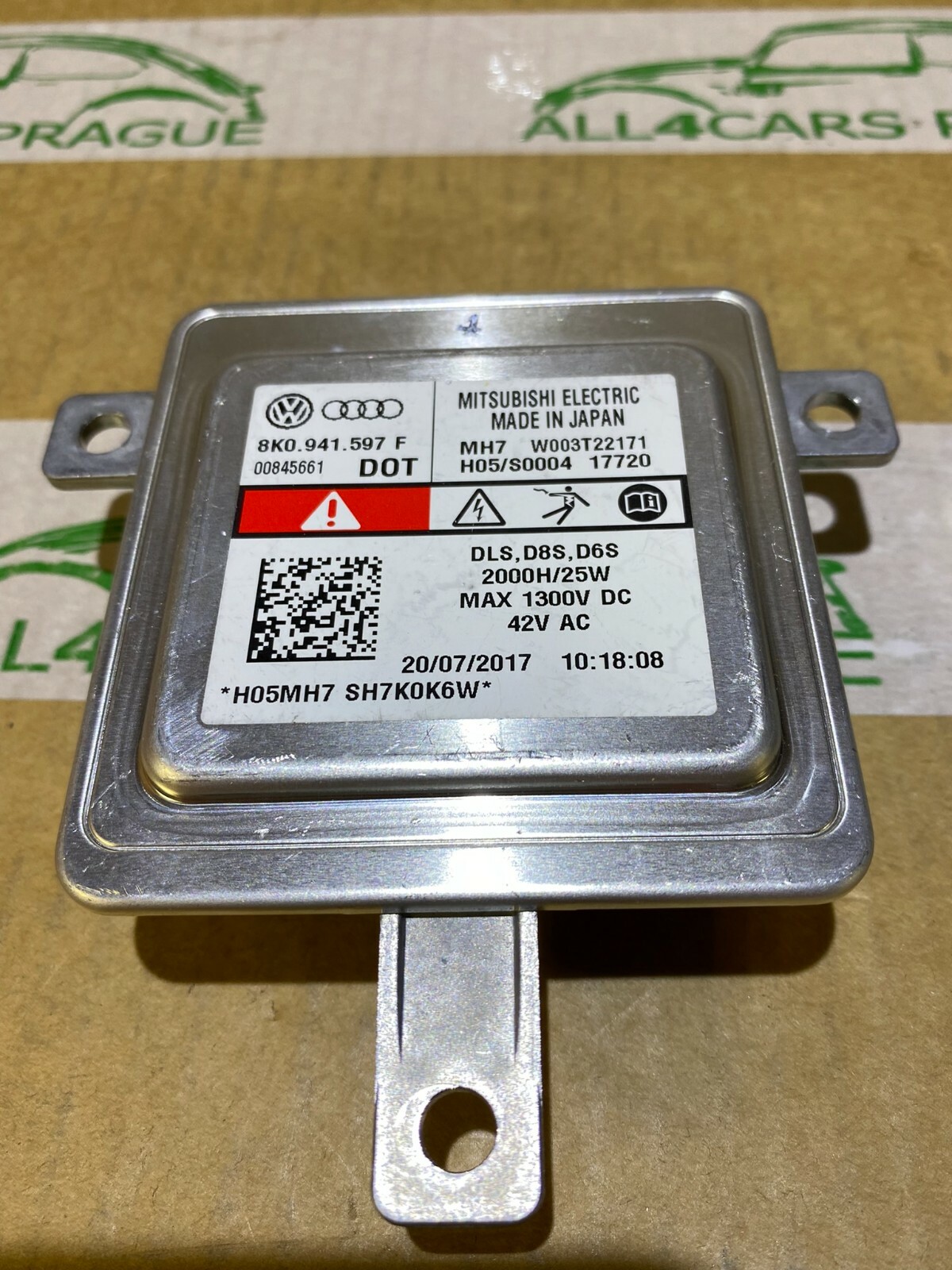 AUDI A1 STEUERGERÄT SCHEINWERFER XENON 8K0941597F ORIGINAL NEU!!!