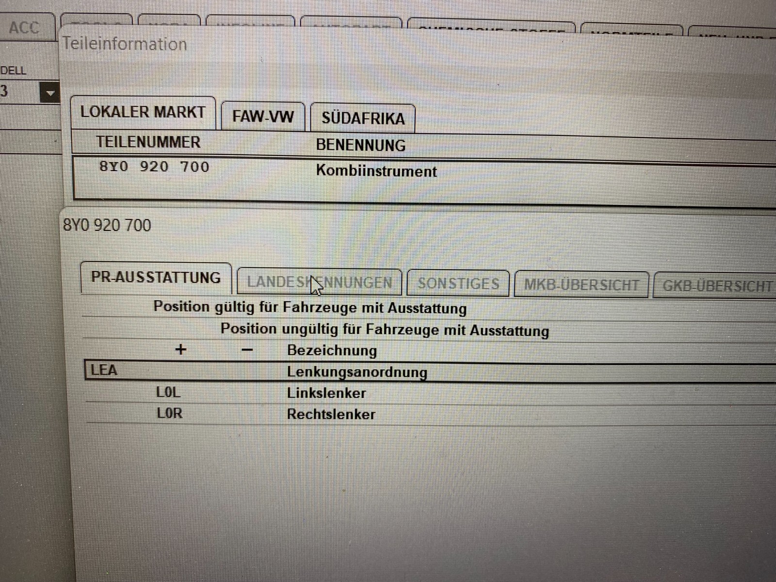 AUDI A3/S3 2020-- KOMBIINSTRUMENT 8Y0920700 ORIGINAL NEU!!!! 0-KM!! 2 - Obrázek 12