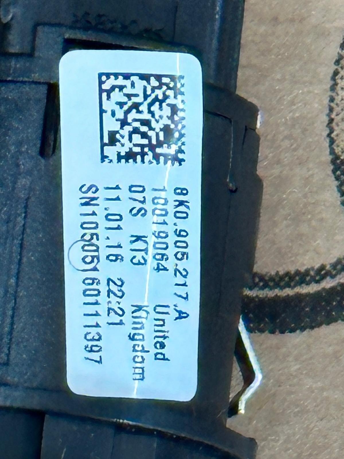 AUDI A4, A5, Q5 START STOP SCHALTER 8K0905217A FAST NEU-DEMONT VOM TEST WAGEN ! - Obrázek 10