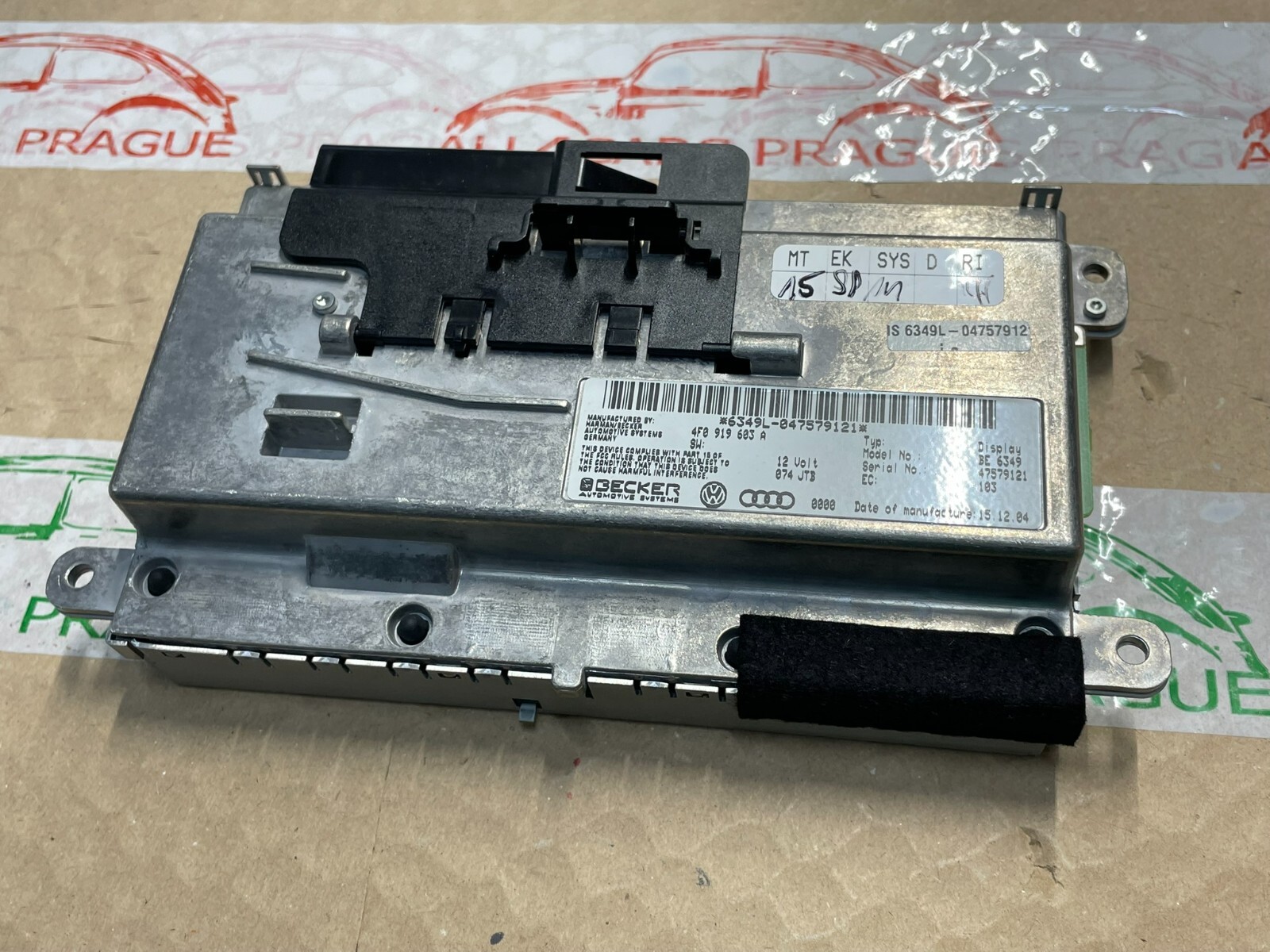 AUDI A4 MMI LCD MULTIMEDIA DISPLAY MONITOR BILDSCHIRM 4F0919603A Fast Neu Test - Obrázek 17