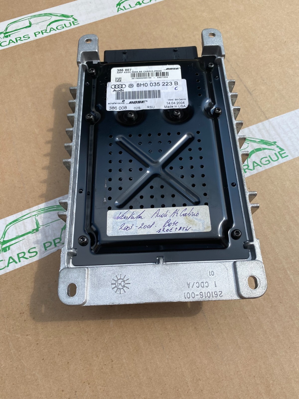 AUDI A4/S4 VERSTÄRKER BOSE SOUNDSYSTEM SOUND 8H0035223B ORIGINAL AUDI BOSE TEIL - Obrázek 11